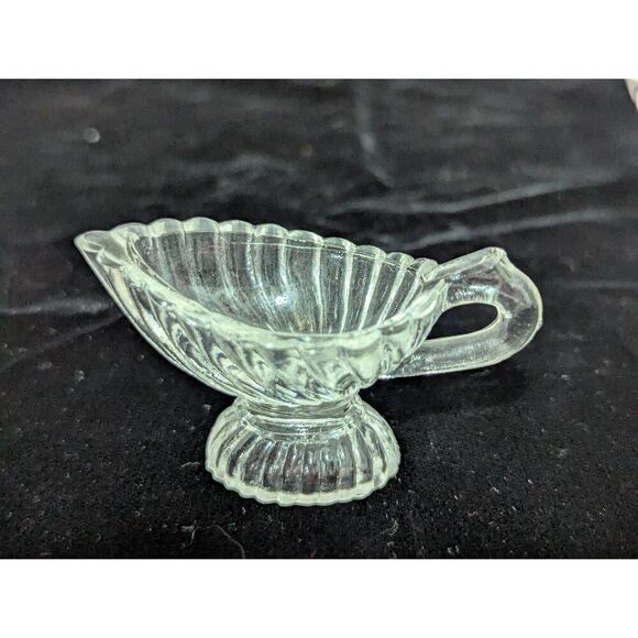 Made in France Vintage Miniature 1900 Era Doll House 3 Pc Set Glass Ware - Picture 3 of 12